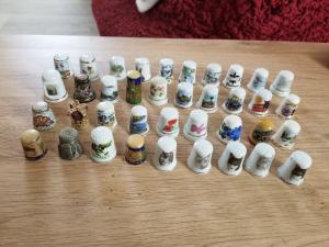 Collection de des à coudre