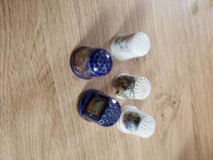 Collection de des à coudre