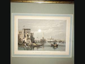Gravure au burin (1830-1848) par Robert Wallis ,d'après Stanfield William.