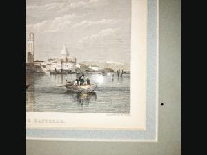 Gravure au burin (1830-1848) par Robert Wallis ,d'après Stanfield William.