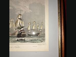 Gravure sur acier par Rouargue d'après M. Fatio, imprimée à Paris chez Chardon.