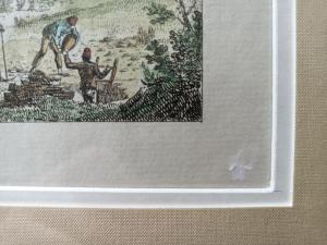 Gravure époque révolutionnaire vers 1800 de Thomas-Charles Naudet.