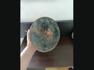 Ancienne théière ou aiguière Turc ,oriental ,en cuivre ,3 litres.