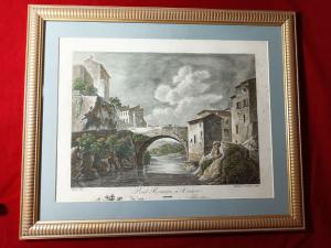 Gravure au burin début 19éme par Boisseau et Perdoux d'après J.M.S. Bence