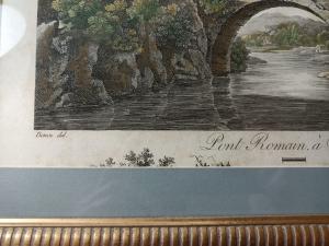Gravure au burin début 19éme par Boisseau et Perdoux d'après J.M.S. Bence