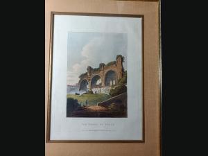 Gravure 18ème (1796) à l'aquatinte ,épreuve de premier tirage par J.Mérigot.