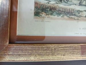 Gravure 19ème dessinée par Myles Birket Foster (1825–1899)