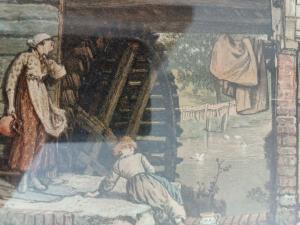 Gravure 19ème dessinée par Myles Birket Foster (1825–1899)