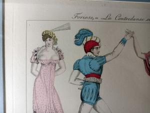 Lot de 2 Gravures fin 19ème début 20ème "Le bon genre n°25 et 26"