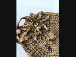 Vide poche en bronze , attribué à J. Van Neste , début 20e.