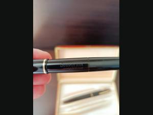 Coffret , stylo plume et stylo bille , Bayard Souverain de 1958 . plume en or 18 K.