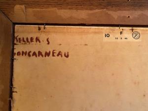 Huile signée KELLER.S