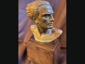 Buste de Mermoz L.GIBERT