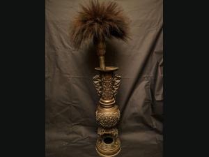 Vase tripode en bronze