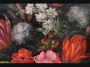 Huile sur toile Ecole XXe