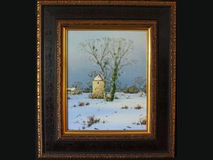 Huile sur panneau Michel BESZIE