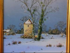 Huile sur panneau Michel BESZIE
