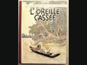 AlBUM tintin l'oreille cassee e o 1943 A 20