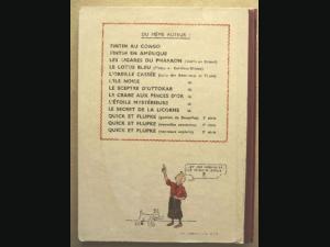 AlBUM tintin l'oreille cassee e o 1943 A 20