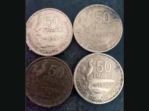 Pièces de 50 francs