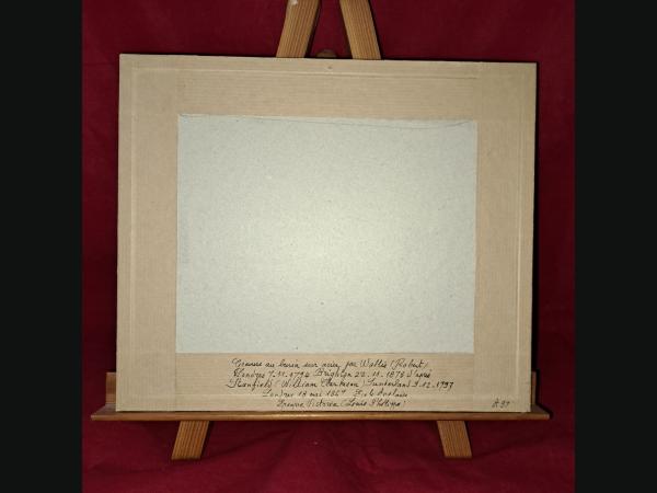 Gravure au burin (1830-1848) par Robert Wallis ,d'après Stanfield William.