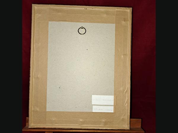 Gravure japonaise , fin 19e début 20e provenant d un livre de dessin de textile.