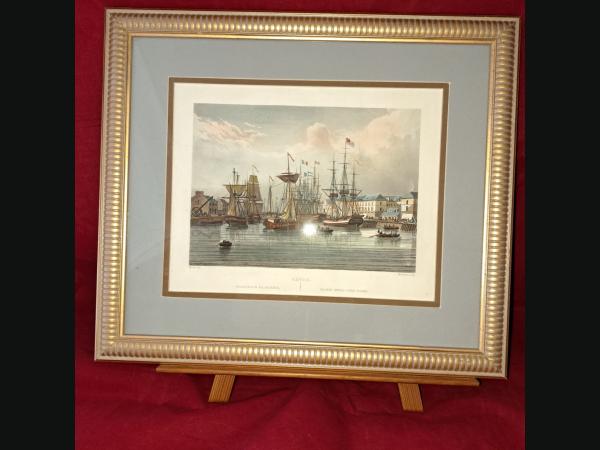 Gravure sur acier 1833 par Martens Frédéric , d après Mozin Charles louis.