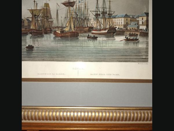 Gravure sur acier 1833 par Martens Frédéric , d après Mozin Charles louis.