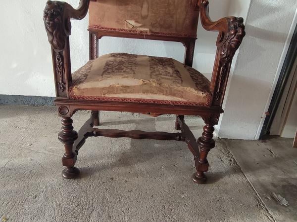 EXCEPTIONNEL - FAUTEUIL  Epoque NIII. NIII