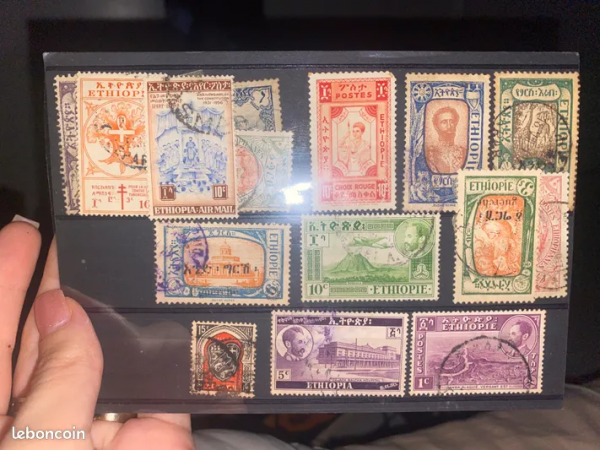 Timbres d’Éthiopie