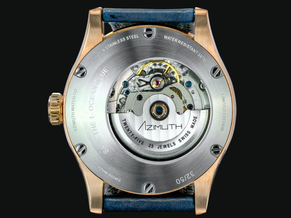 Montre inversée AZIMUTH