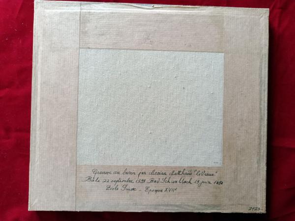 Gravure au burin 17ème par Mérian Matthaüs "le vieux" (1593-1650)