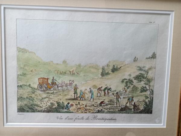 Gravure époque révolutionnaire vers 1800 de Thomas-Charles Naudet.