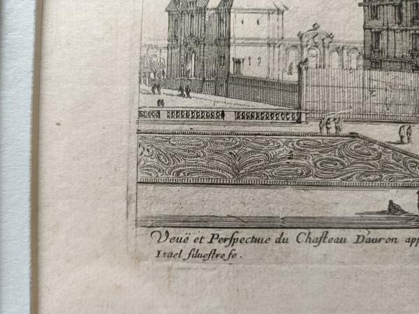 Gravure originale par les frère Rouargue d'après Silvestre, Israël.