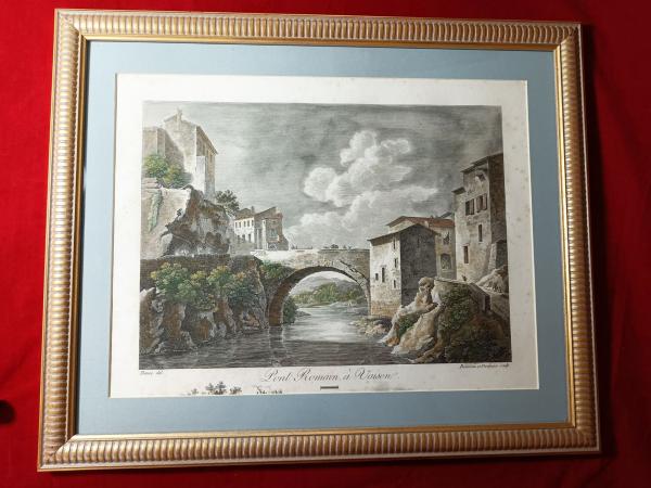 Gravure au burin début 19éme par Boisseau et Perdoux d'après J.M.S. Bence