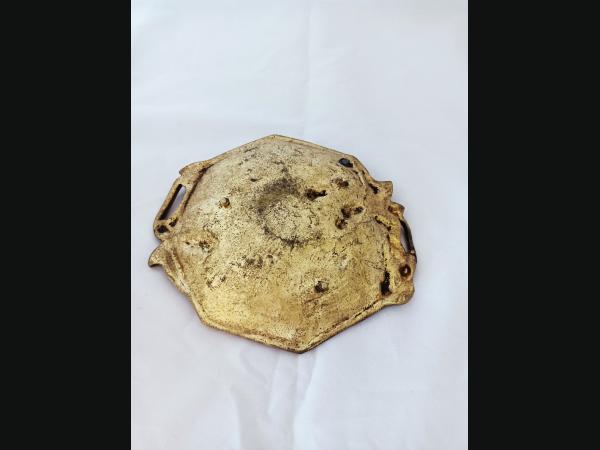 Vide poche en bronze , attribué à J. Van Neste , début 20e.