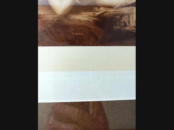 Photogravure d'après Jean Jacques Henner , nu féminin , édition Braun&Cie.