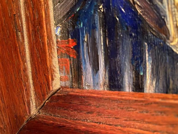 Huile signée KELLER.S