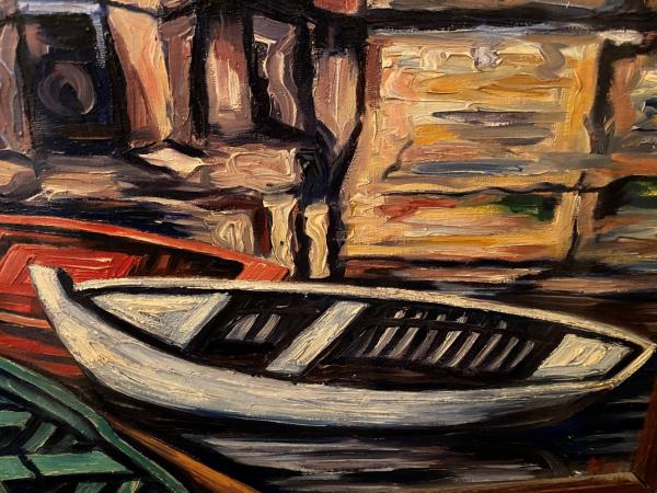 Huile signée KELLER.S