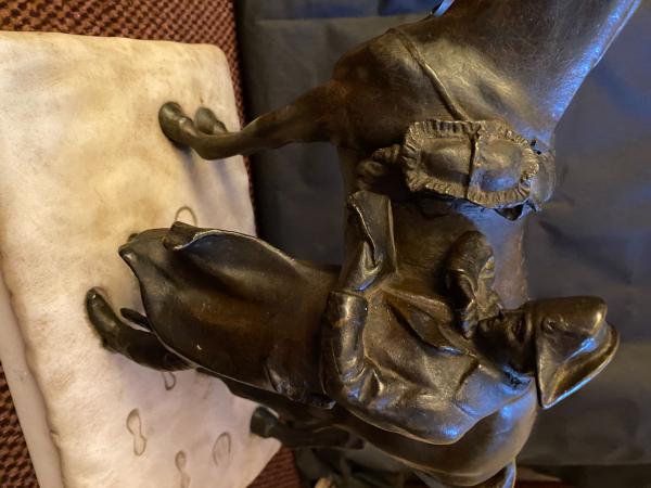Sculpture bronze F.VICCHI