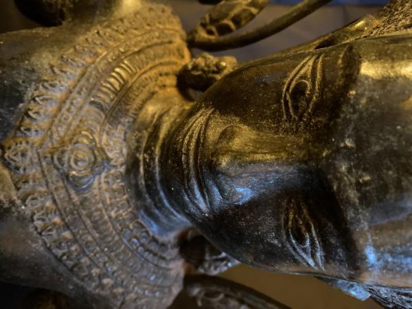 Sculpture bronze Asie