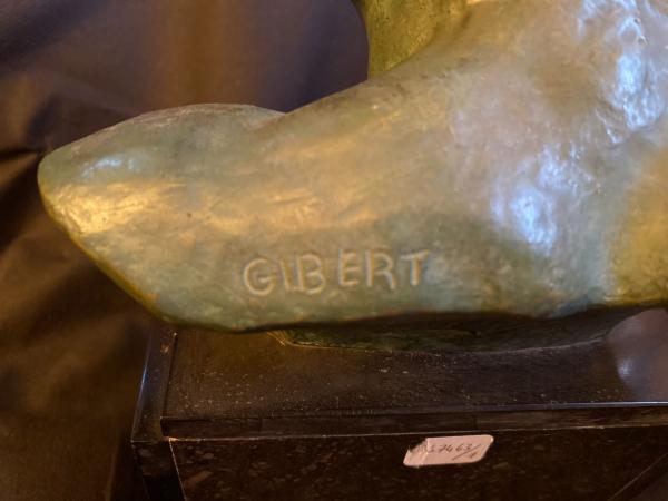 Buste de Mermoz L.GIBERT