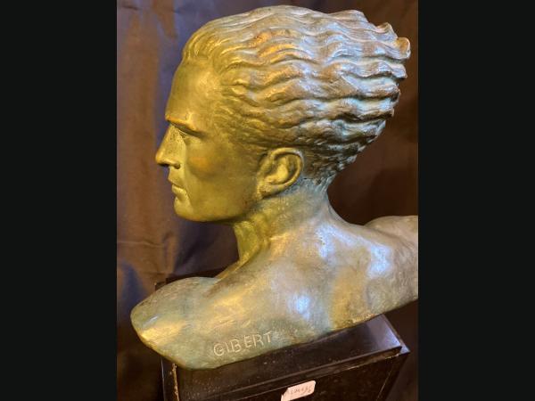 Buste de Mermoz L.GIBERT