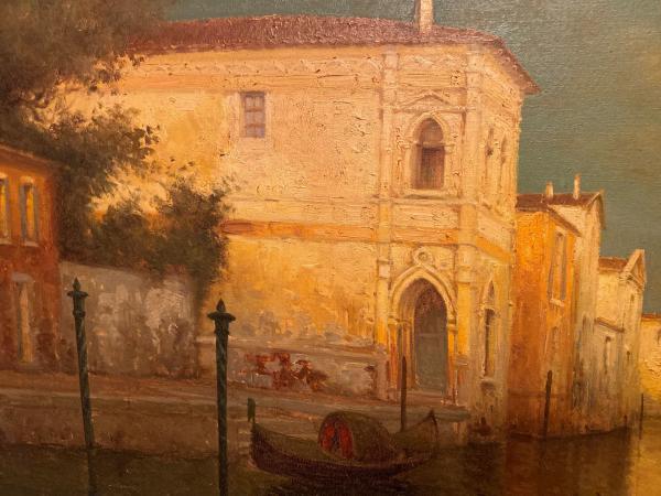 Peinture A.LECOZ (XIX-XXe)