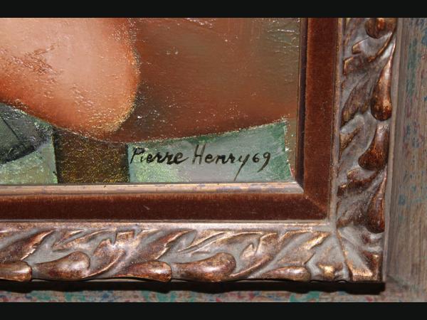 Huile sur toile de Pierre HENRY