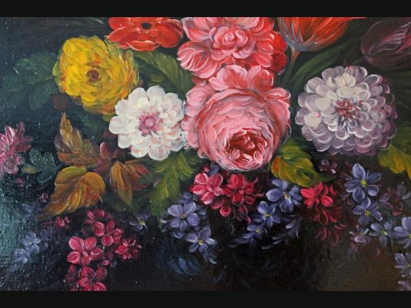 Huile sur toile Ecole XXe