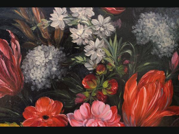 Huile sur toile Ecole XXe