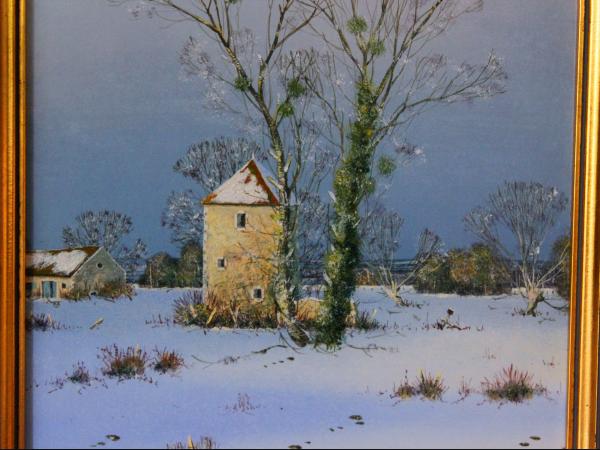 Huile sur panneau Michel BESZIE