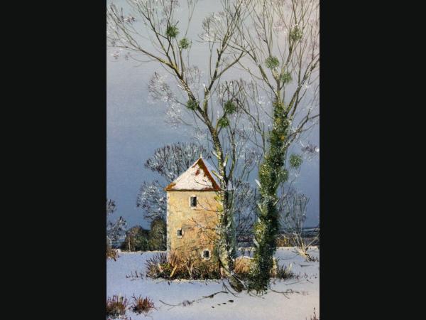 Huile sur panneau Michel BESZIE