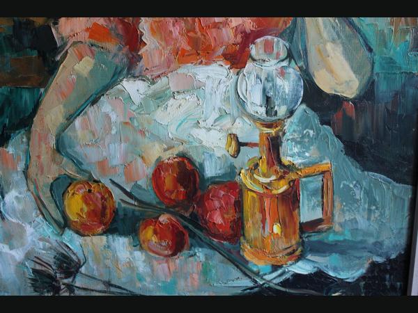 Huile sur toile de Jean ABADIE